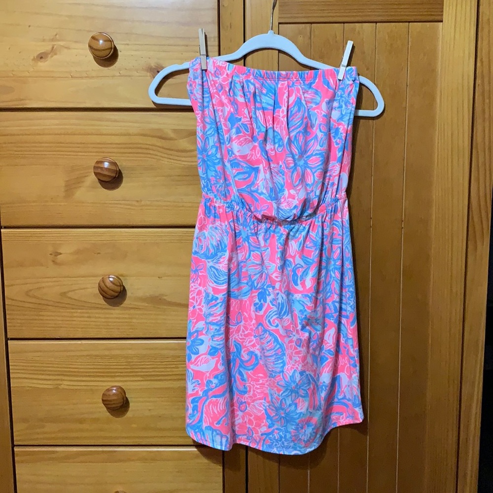 Lilly Pulitzer strapless knit dress
